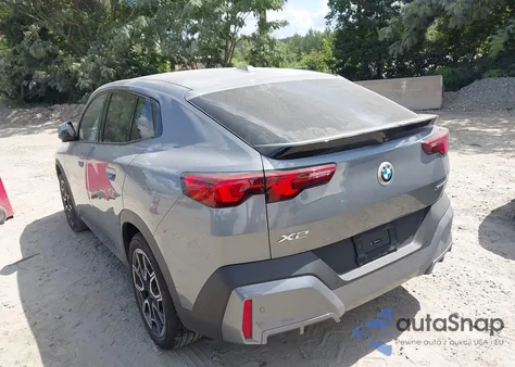 2025 BMW X2 xDrive28I from USA, damaged, VIN WBX63GM03S5110652